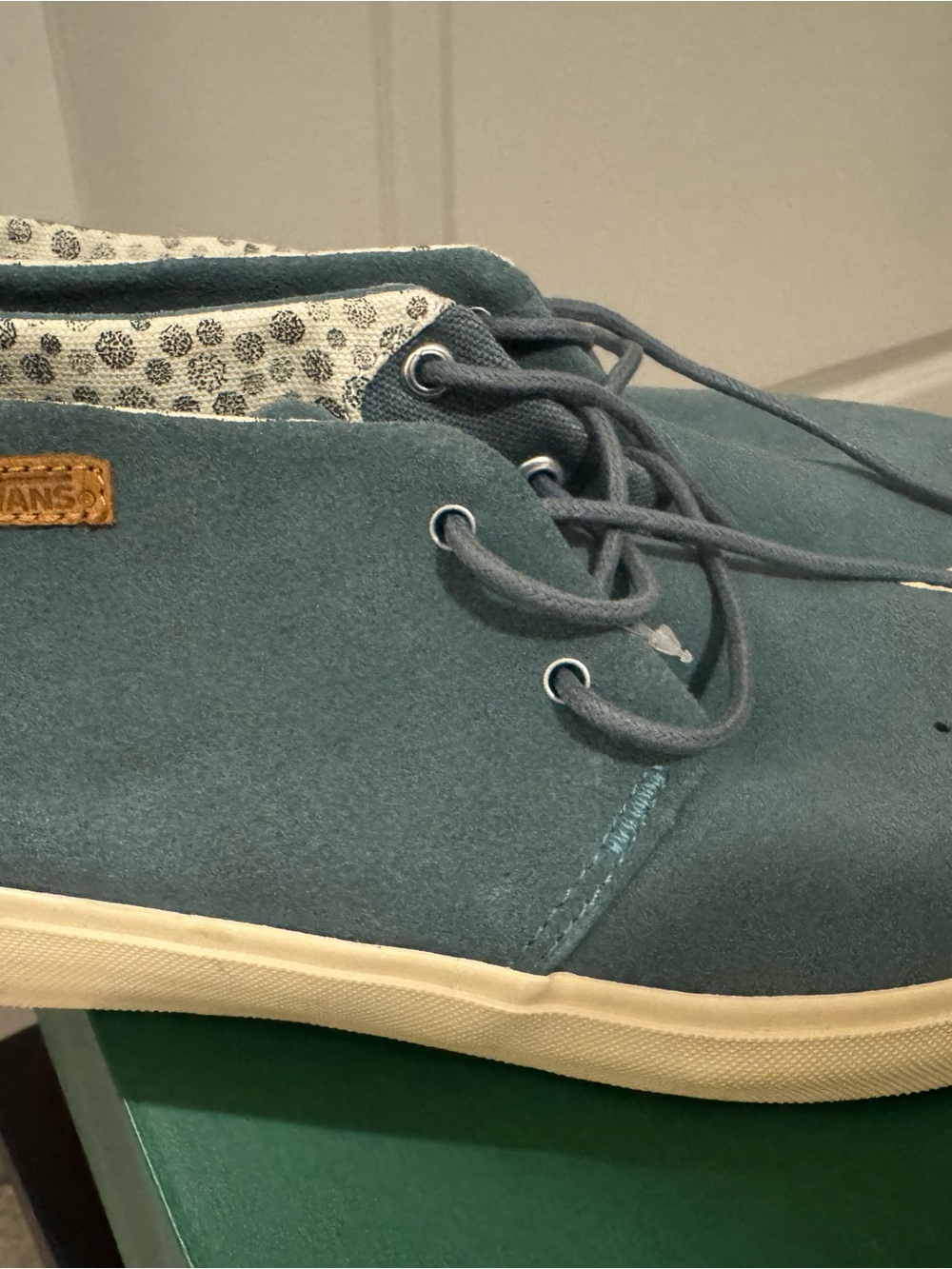 Vans Women’s blue Suede Chukka Boots